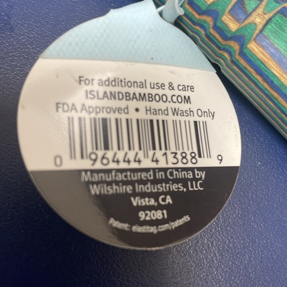 ISLAND BAMBOO Peacock Pakka Spatula, 1 EA - Picture 6 of 6